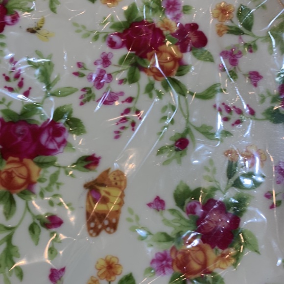 Royal Albert SOC Spring Chintz Cake Plate & Server, NIB, beautiful piece - Picture 14 of 14